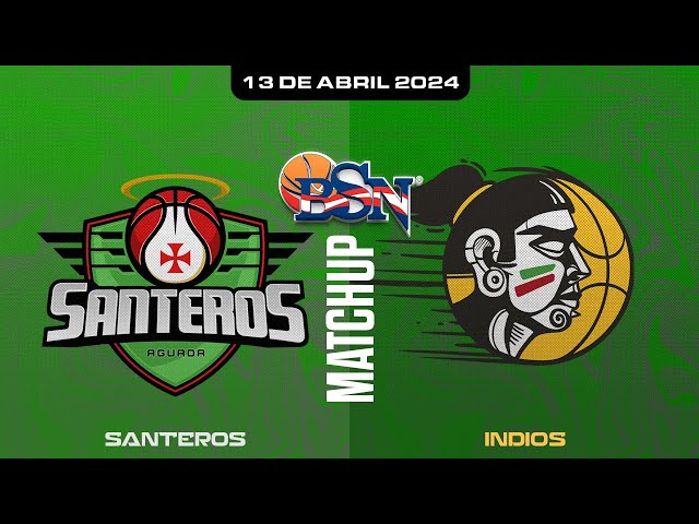 Santeros de Aguada vs. Indios de Mayagüez - BSN2024