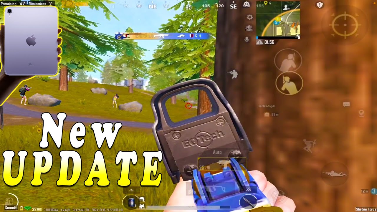iPad Mini 6 PUBG Test After New Update Gameplay | PUBG Mobile - YouTube