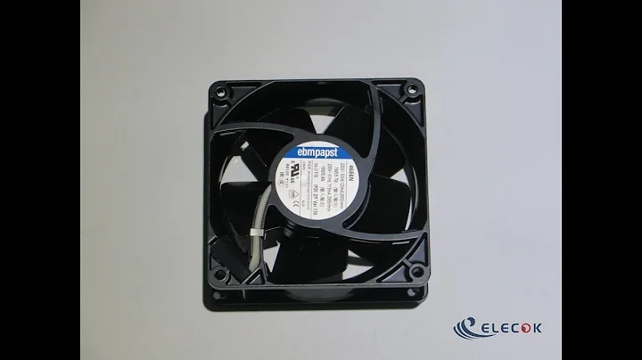 TYP 4656N 230V 50/60HZ  115/120mA  18/19W  cooling fan  with  socket connection