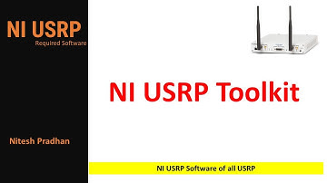 NI USRP TOOLKIT || NI USRP function palette