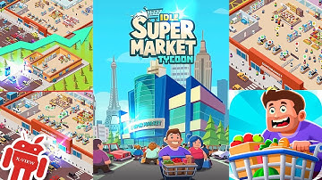 Idle Supermarket Tycoon - Tiny Shop Game Gameplay [1080p] X-View