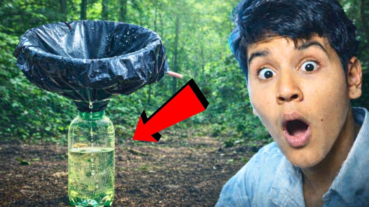 I made a device to collect dew(ओस) water.