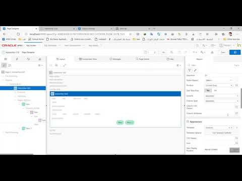 Oracle APEX: Add Raw for interactive grid in the top and on the end  ( with English subtitle)