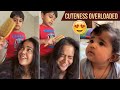 Actress Sameera Reddy making hilarious fun with her kids