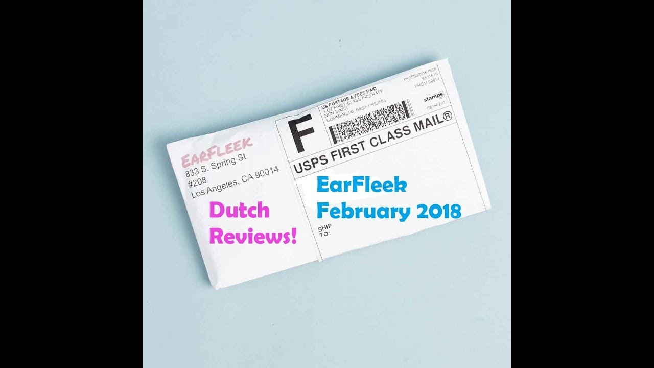 Ear Fleek February 2018 Unboxing and review