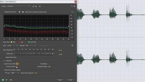 Fixing Noisy Camera Audio During Video Editing with Noise Reduction