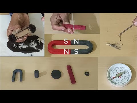 विज्ञान प्रयोग | चुंबकाचे प्रकार व गुणधर्म | Types and Properties of  Magnets