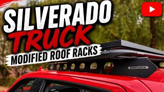 Chevrolet Silverado 2500HD modified Rhino Roof Rack backbone - overland off road truck Australia 