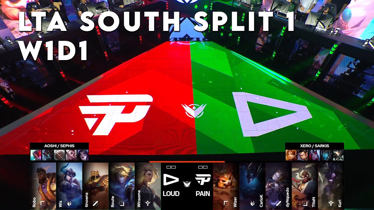 LLL vs PNG Game 1 | LTA South 2025 Week 1 Day 1 | LOUD  vs paiN Gaming G1