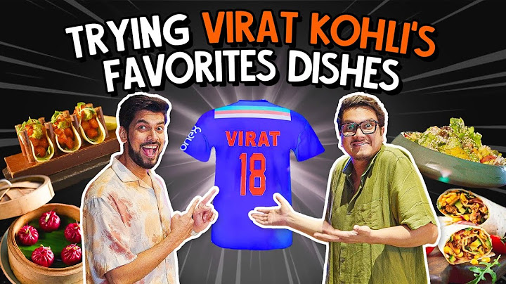 Trying Virat Kohli's Favourite Dishes | Ok Tested