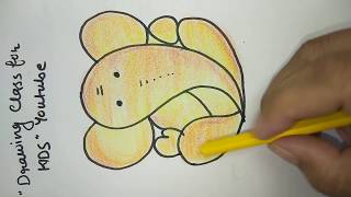 Simple Ganpati drawing with shading color/ step by step video with explanation