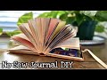 Simple No Sew Junk Journal Tutorial Video / Easy Journal DIY / Step By Step Journal Video