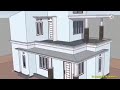 house construction animation.|||By: Santosh Sir.