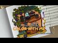 Color with Me ASMR ✨ | Cozy Corner by Coco Wyo 💚| Ohuhu Alcohol Markers #cozycorner #cocowyo #ohuhu