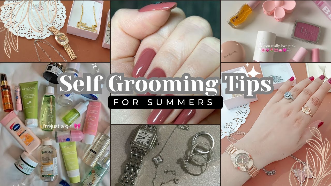 Girls Summer Glow Up Routine ✨ | Face, Hands, Makeup & Jewelry Tips