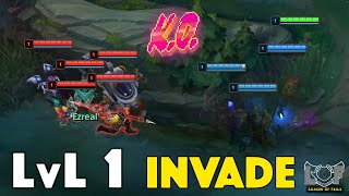 LEVEL 1 INVADE | LoL Montage Moments #3