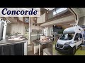 NEU! CONCORDE GFK MONOCOCK WOHNMOBIL für 59.999,- € Concorde Compact 2024 Luxusbett!