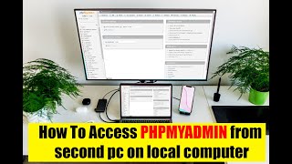 Accessing XAMPP PHPMYADMIN MYSQL database from second/Another PC on same/Local Network