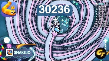 Snake Game | Snake.io Score upto 30000 Points | Most Tasty and Delicious Snake .io Game #Gameplay