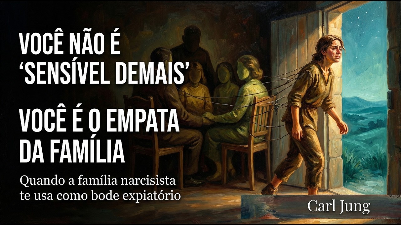 Você Não é “Sensível Demais”, Você é o Empata da Família Narcisista | Jung, Sombra e Limites