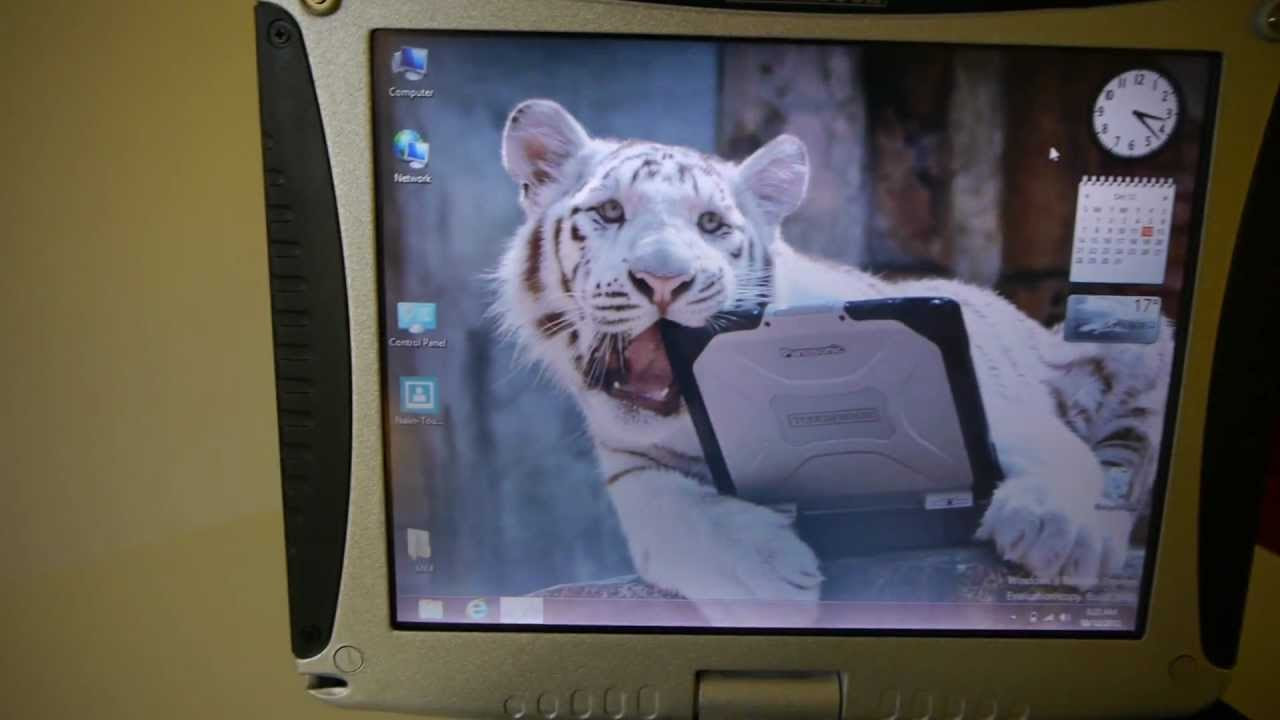 Update Panasonic ToughBook CF-18 with Windows 8