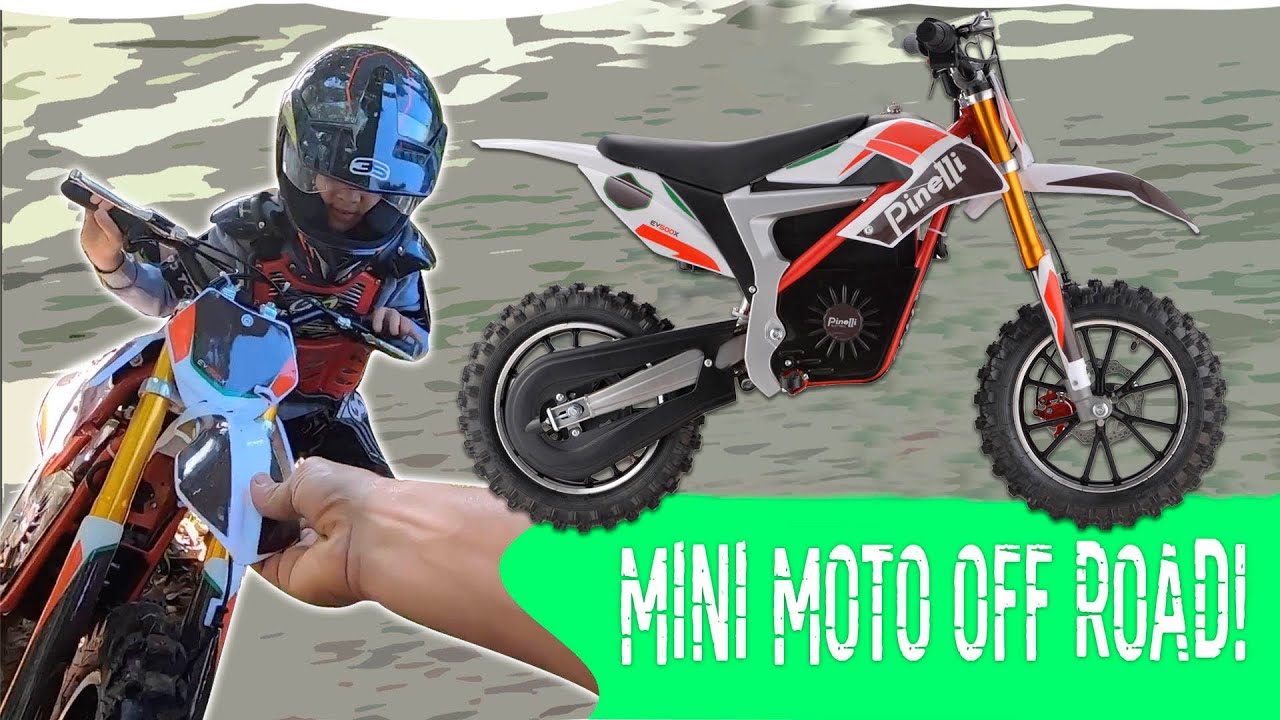 Mini Pequena Escala Mini Motocicleta, Moto Elétrica, Off-Road