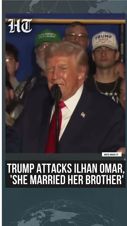 'Get Her the Hell Out': Donald Trump Launches Brutal Attack on Ilhan Omar | US News #shorts