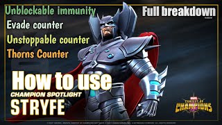 How to use Stryfe Effectively |Full Breakdown| - Marvel Contest of Champions