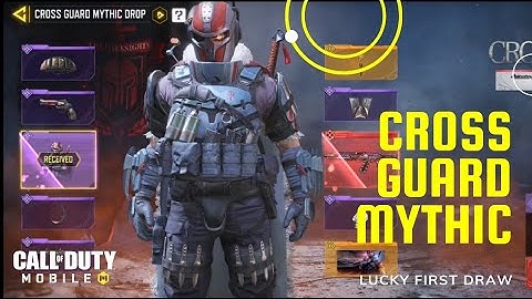 Call Of Duty Mobile - Cross Guard Mythic Drop, Lucky 1st Draw