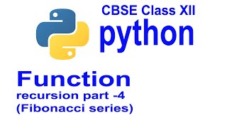 Function part 9(Fibonacci series using recursion)