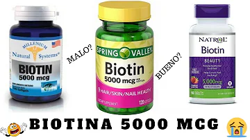 ¿Qué concentración de biotina es mejor?