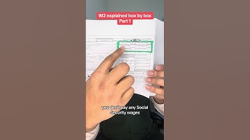 W2 Explained, Box by Box #w2 #taxes #taxtips #taxseason #taxrefund #taxrefundtips #w4 #irs
