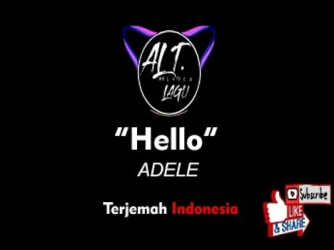 Adele-Hello Arti Lirik Terjemahan Lagu Indonesia