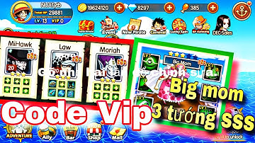 Code Kho báu huyền thoại Vip nhận Big Mom \ NUAT GAMING #SunnyPirates