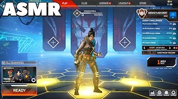 [ASMR] Apex Legends Season 10 Win - Whispering and Keyboard Sounds