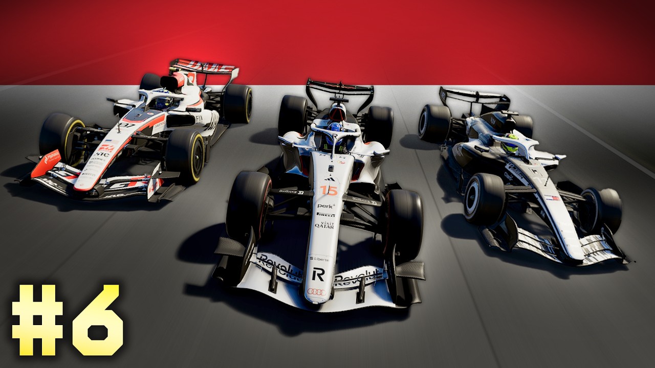 F1 26 AUDI Career Mode - Season 1 Round 6 - Monaco 🇲🇨