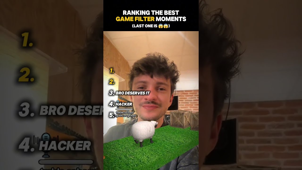 Ranking The Best Game Filter Moments Shorts Tiktok Funnyshorts