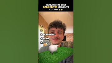 Ranking The Best Game Filter Moments #shorts #tiktok #funnyshorts