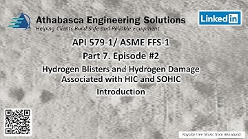 Part 07 Episode 02 API 579-1 Hydrogen Blisters and Hydrogen Damage Introduction