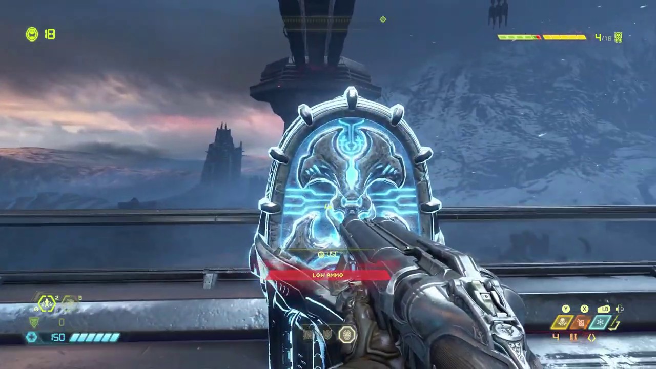 How To Get Sentinel Crystal Doom Eternal Doom Hunter Base Collectible Location Doom Secrets Youtube