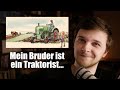 Mein Bruder ist ein Traktorist in unserem Kolchos | Немецкое стихотворение из советского учебника