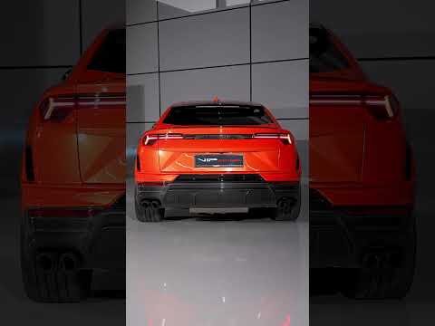 Orange Lamborghini Urus