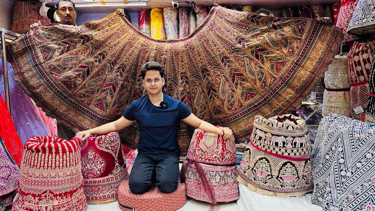 New Lehenga Collection in Cheapest Price | Chandni Chowk Lehenga shopping in Wholesale