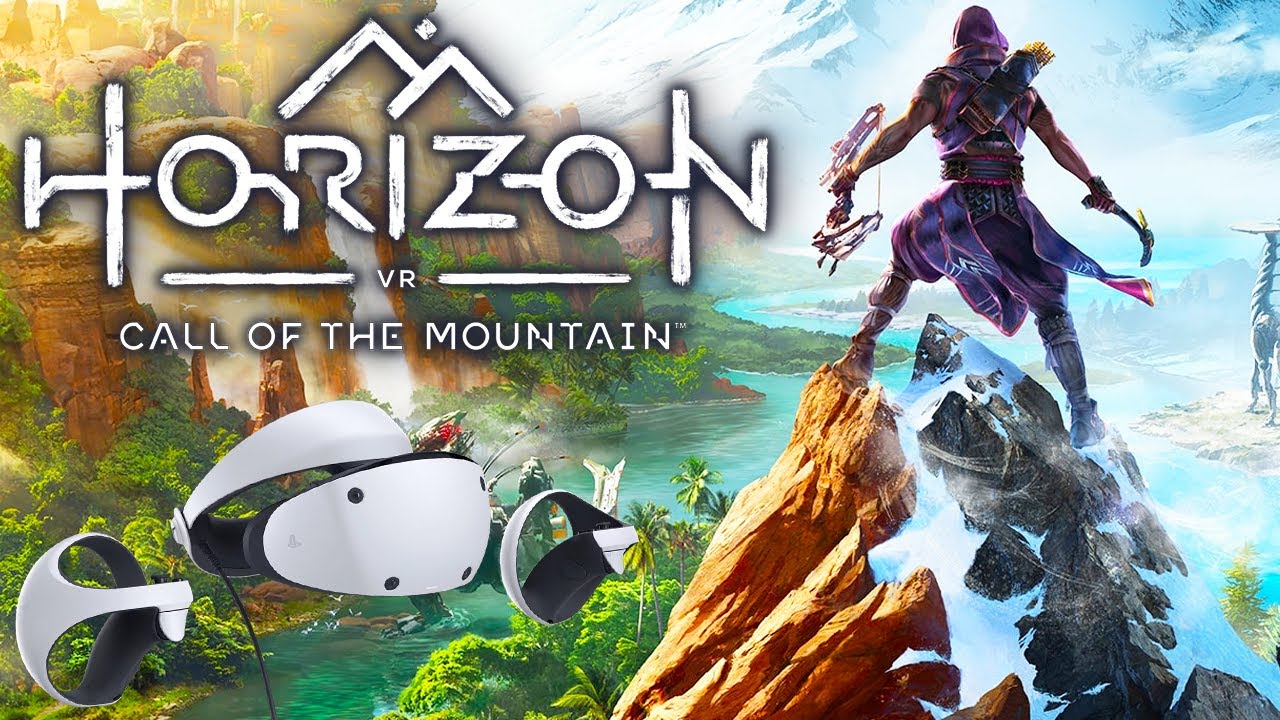 LENTES DE REALIDADE VIRTUAL SONY PLAYSTATION VR2 + HORIZON VR CALL OF THE  MOUNTAIN