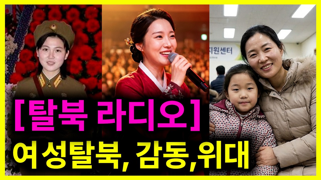 [탈북라디오] 틀어놓고 딴일하기 좋은 탈북 감동스토리 3시간