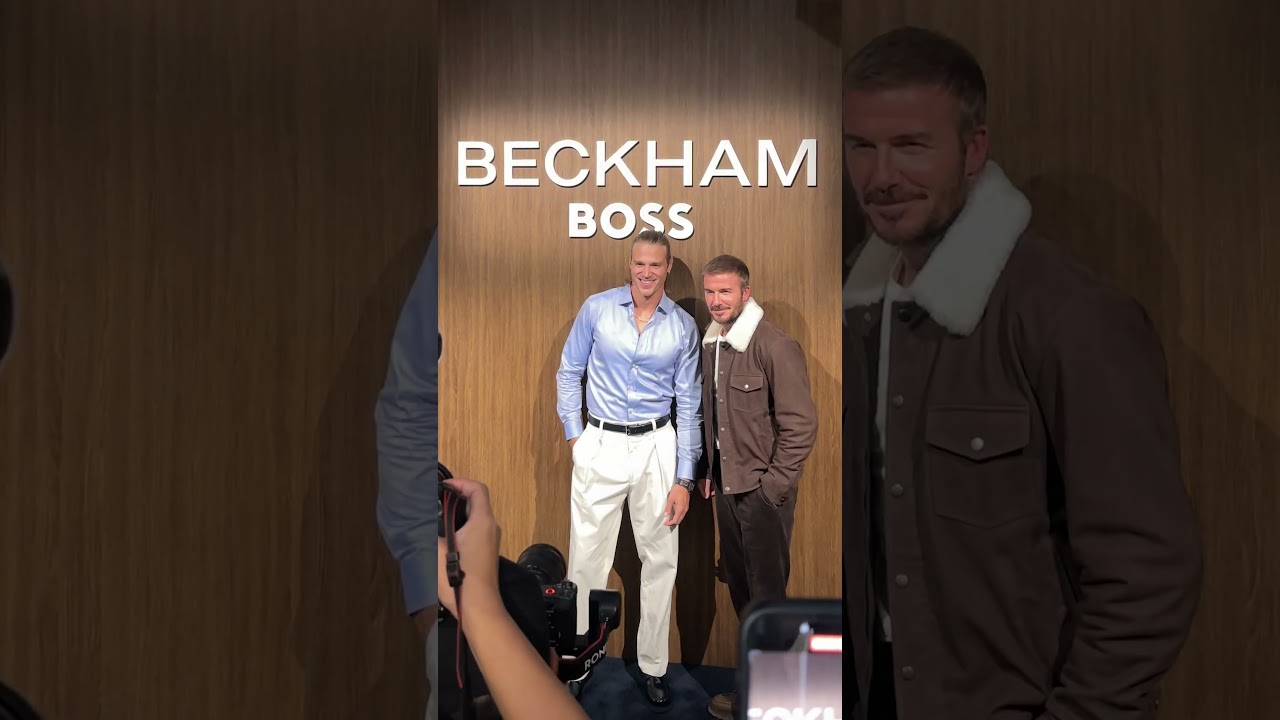 Stars, style, and an exclusive event celebrating the new BECKHAM x BOSS selection #BeYourOwnBOSS