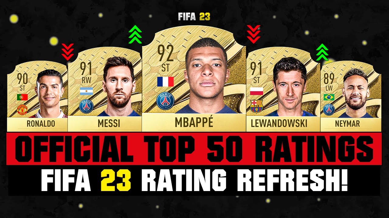 FIFA 23 player ratings, including the best players ranked by Overall