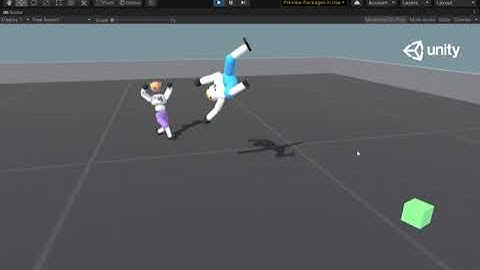 ML-Agents Walker - Breakdancing Walker at 0.5G