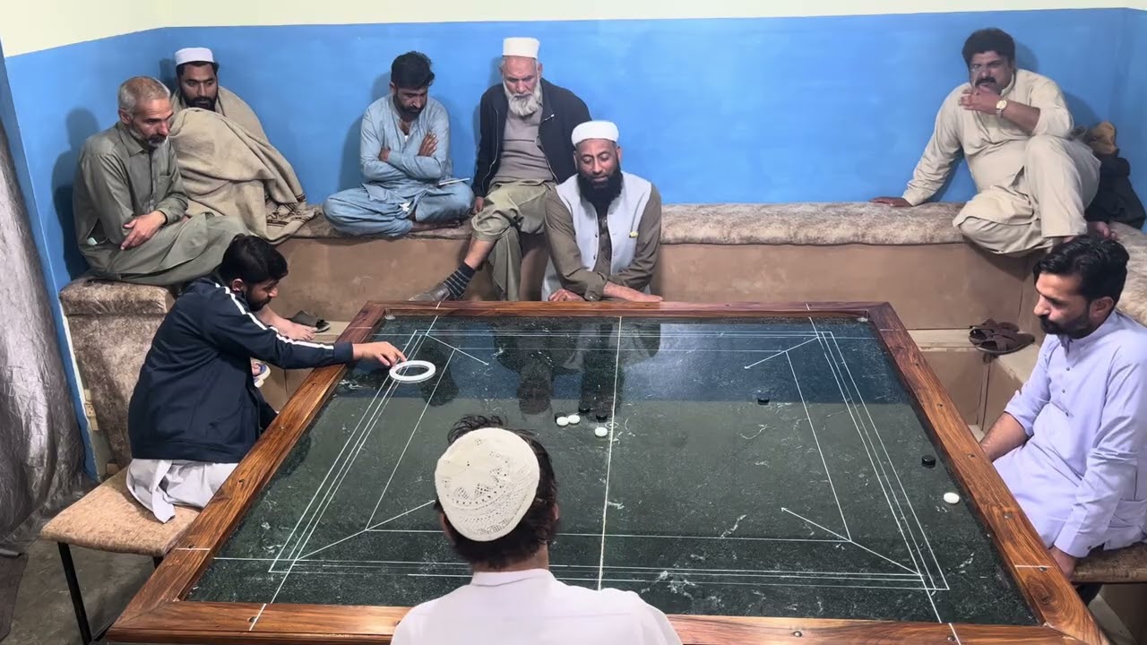 Double🇵🇰 challenge match2️⃣ big teams big match🏆🏆🏆Gull zeb vs Haseeb Khan#carroms 