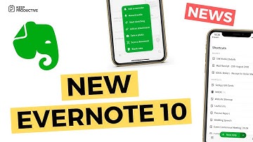 New Evernote 10 for iOS arrives